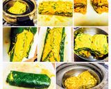 A picture of step 6 of Alu Vadi  (taro, arbi, colocasia leaves vadi) / Pathra/ Pathrode.