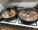 Foto del paso 6 de la receta: Paletilla de cordero al horno con cabeza de ajos y patata al horno