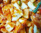 A picture of step 3 of Masala vegetable idli.