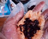 Foto langkah ke 6 dari resep Lemper Ayam Buah Naga.