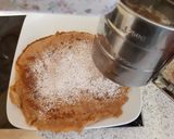 A picture of step 2 of My Chocolate Pancakes. 😁.