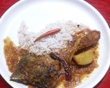 A picture of step 3 of Katla fish kalia(katla fish kalia recipe in english).