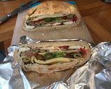 A picture of step 5 of Muffuletta, a la James Martin.