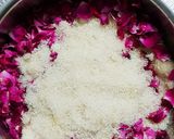 A picture of step 1 of Sundried Gulkand.