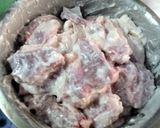 A picture of step 1 of Lamb rogan josh.