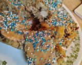 A picture of step 6 of Peanut Butter Cereal Bar Treats.
