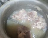 A picture of step 2 of Mutton yakhni.