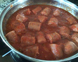Foto del paso 1 de la receta: Salchichas guisadas