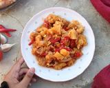 Foto langkah ke 4 dari resep Koloke Ayam Asam Manis.