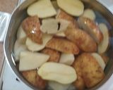Foto del paso 1 de la receta: Papas y acelgas salteadas con salsa alioli