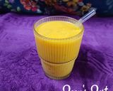 A picture of step 4 of Alphonso Shake with Sago and Chia.