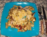 Foto del paso 5 de la receta: Fideos con pollo y huevo