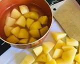A picture of step 1 of American style Potato Salad 🥗.