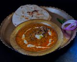 A picture of step 8 of Dal Makhni with Tandoori Roti.