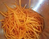 Une image de l'étape 1 de 🥕Tagliatelles de Carotte au paprika fumé.