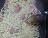 Foto del paso 3 de la receta: Fideos con salchichas