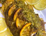 صورة لخطوة 12 من وصفة سمك بالليمون مع صوص الليمون الاخضر 🍋🐟