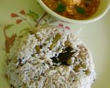 A picture of step 12 of Chettinad Style Peas Pulao with Egg Curry.