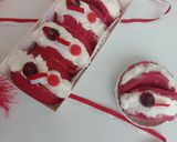 Foto langkah ke 8 dari resep Bolu Lipat Merah Putih.