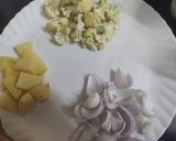 A picture of step 2 of Masala bhat.