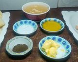A picture of step 1 of Fondant Potatoes.