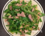 青椒炒肉絲的食譜步驟3照片