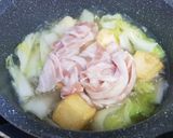 รูปขั้นตอนการทำที่ 2 ของ ชาบูแบบชาม one pot shabu - low carb