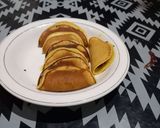 Foto langkah ke 5 dari resep Martabak manis/terang bulan mini lipat teflon.