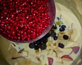 A picture of step 6 of Fruit Custard.