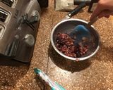 A picture of step 8 of Cherry Almond Skillet crumble.