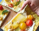 Une image de l'étape 3 de 🍕PIZZA Healthy à la pâte de Courgettes.