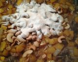 A picture of step 8 of Butternut squash with beef and onions.