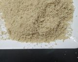 A picture of step 1 of Cashew burfi.