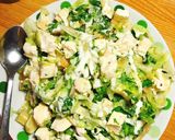 Hình bước làm 1 của món Salad rau +đậu