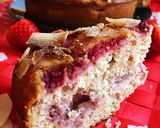 Foto del paso 5 de la receta Bizcocho de coco y fresas