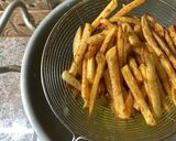 A picture of step 4 of Masala fries 🍟.