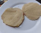 Foto del paso 5 de la receta: Arepa🥯rellena🌽de pollo, aguacate🥑plátano🥙macho maduro🧆