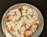 A picture of step 1 of Kulhad Pizza.
