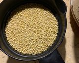 A picture of step 1 of Red poha Proso millet Dosa.