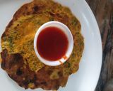મેથીની ભાજીના પુડલા (Methi Bhaji Pudla Recipe In Gujarati) રેસીપી સ્ટેપ3ફોટો