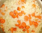 A picture of step 2 of Carrot rice and Stew 🍲.