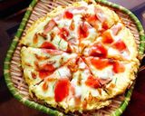 Hình bước làm 3 của món Pizza keto