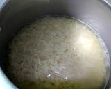A picture of step 1 of Singapore Egg Fried Rice.