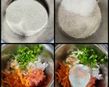 A picture of step 3 of Quinoa Flour Mix Veg Appe.