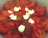 Une image de l'étape 2 de Tomates cuisinées.