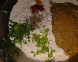 A picture of step 2 of Daal ki roti.