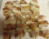 A picture of step 10 of Quick & Budget-Friendly Yakitori Negima in a Skillet.