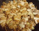A picture of step 14 of Quick & Budget-Friendly Yakitori Negima in a Skillet.