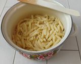 Gyors tonhalas penne tészta recept fázis 6 fotója