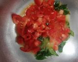 A picture of step 9 of Masala chanachat.